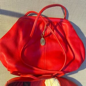 Etra vintage Red Leather Bag